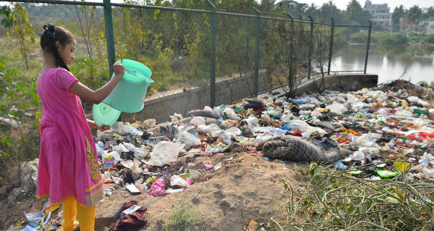 Bangalore, Silicon Valley de l'Inde, face au casse-tête des poubelles