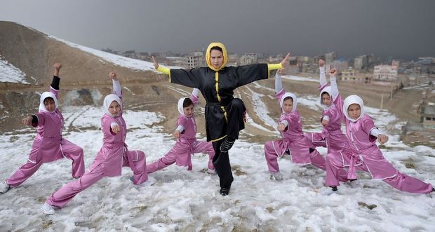Les petites Shaolin de Kaboul