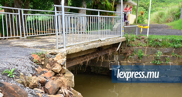 St-Pierre : le pont BD représente toujours un danger