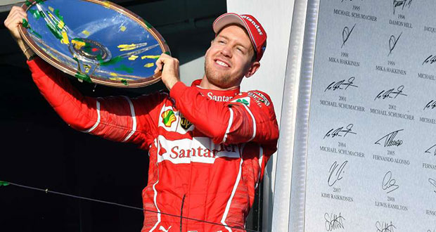 Formule 1 : Sebastian Vettel remporte le Grand Prix d’Australie