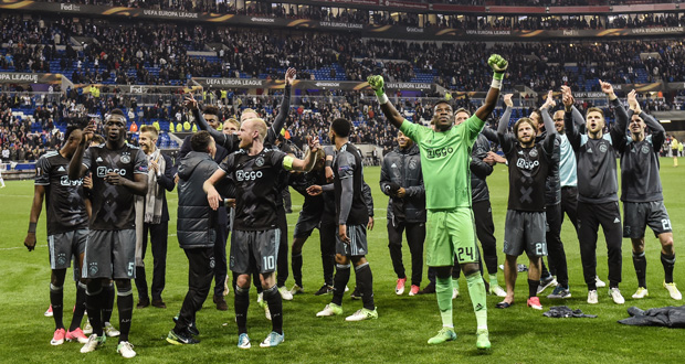 Europa League: l'Ajax défiera Manchester United en finale