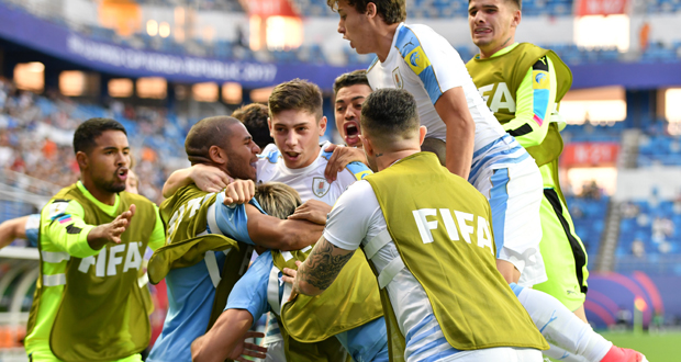 Mondial-U20: l'Uruguay rejoint le Venezuela en demies