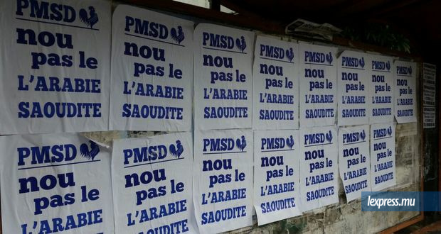  Affiches illégales: le conseiller Ramluckhun nie les accusations