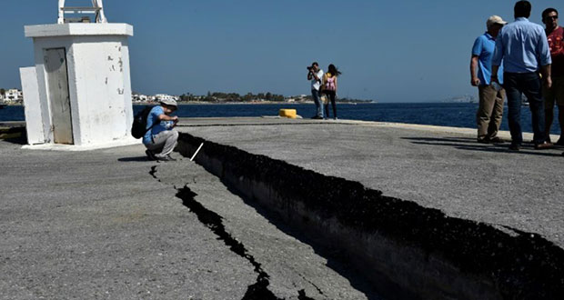Grèce: l’île de Kos se remet peu à peu du séisme