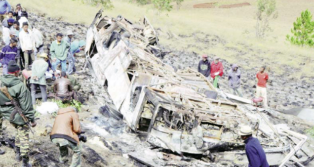 Madagascar: crash d'un «Boeing» à Ankazobe: au moins dix-huit morts
