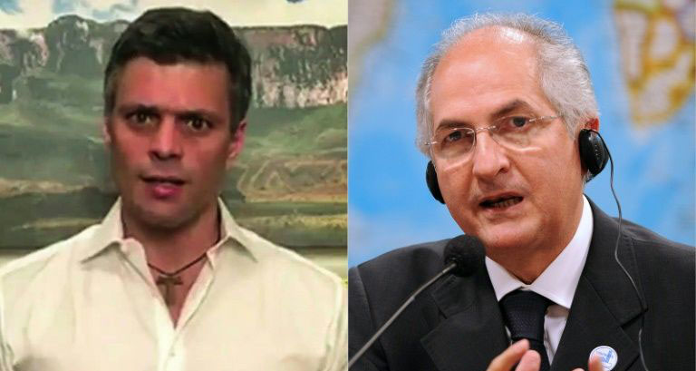 Venezuela: Leopoldo Lopez et Antonio Ledezma, figures de l'opposition