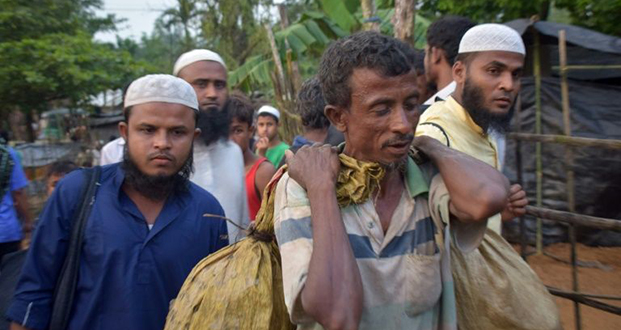 Rohingyas de Birmanie: 87 000 réfugiés au Bangladesh en 10 jours