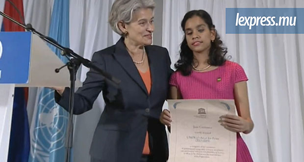 [Vidéo] Nomination à l’UNESCO: Jane Constance, la plus jeune artiste pour la paix