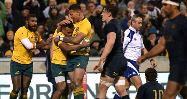 Rugby Championship: le Wallaby Koroibete titulaire contre les Springboks