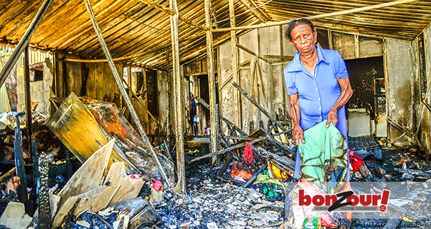 Maisons incendiées: «Bondié gran sinon sa ti pou kapav fini mal»