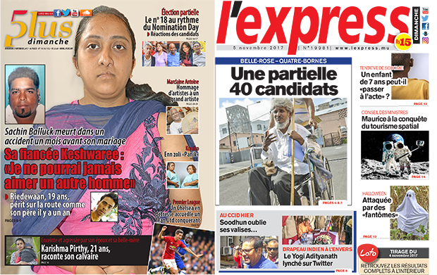 La Sentinelle: l’express-dimanche et 5-Plus disponibles ce matin 