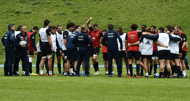 XV de France: la bleusaille envoyée au front noir