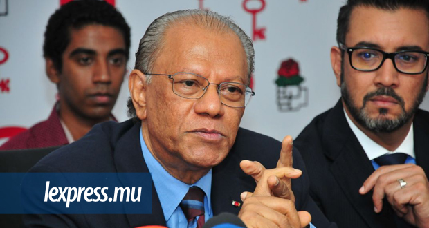 Ramgoolam sur les propos de Soodhun:«Linn fer enn declaration de guerre kont linite nationale»