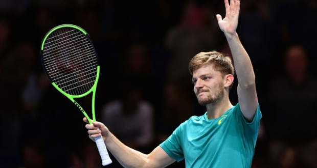 Tennis: Goffin bat Thiem et jouera les demi-finales du Masters