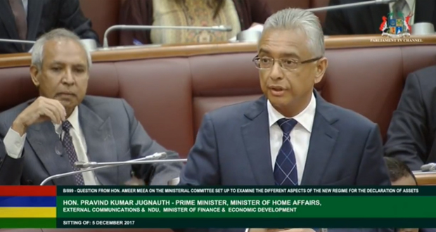 Déclaration des avoirs: une réalité avant la fin de son mandat, affirme Pravind Jugnauth
