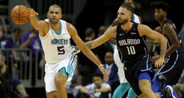 NBA: Batum (Charlotte), gêné par son coude gauche, est «loin d’être à 100%»