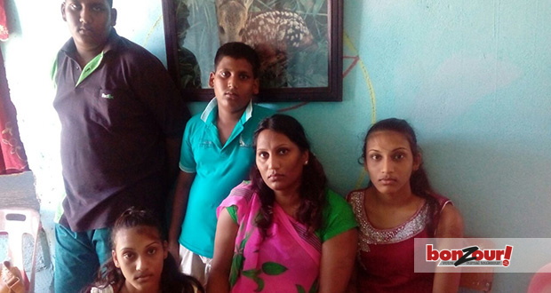 Fond-du-Sac: Meenakshi Ghoorbin s'inquiète  pour ses enfants