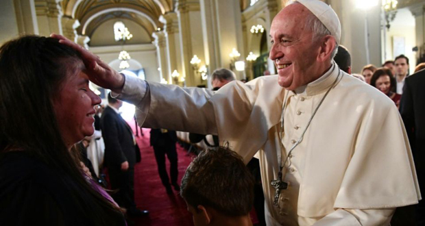 A Lima, le pape François fustige la corruption en Amérique latine