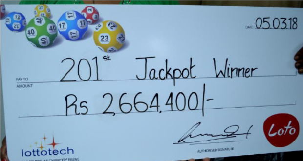 Loto: mère et fils remportent Rs 2,6 millions