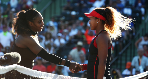 WTA - Miami: Serena Williams battue d'entrée par Naomi Osaka