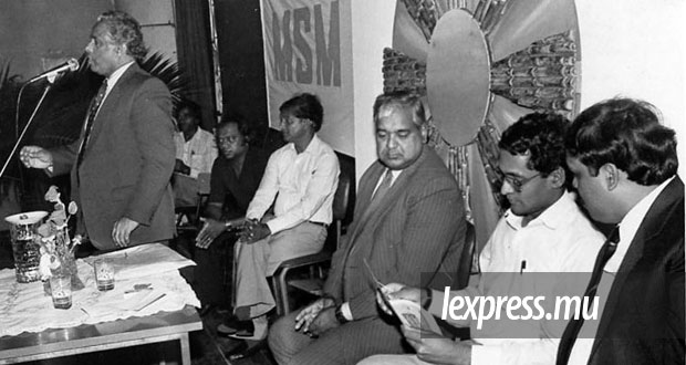 Anerood Jugnauth lance le MSM