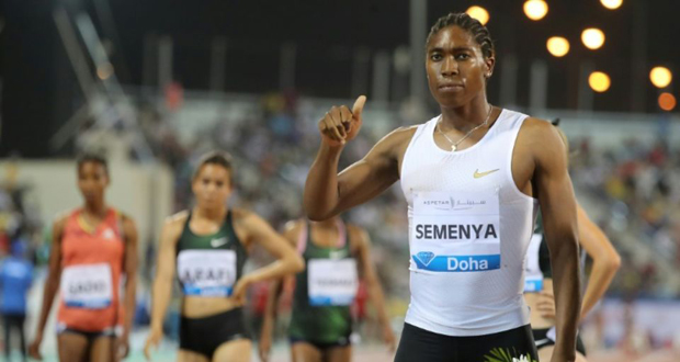 Ligue de Diamant: meilleure performance mondiale 2018 pour Semenya sur 1500 m