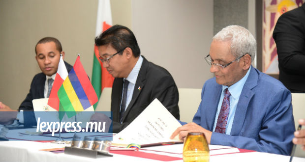 Quatre documents de coopération signés entre Maurice et Madagascar
