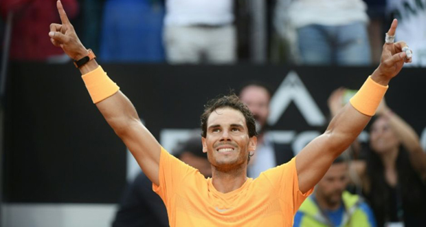 Tennis: à Rome Nadal reste le patron, Svitolina récidive