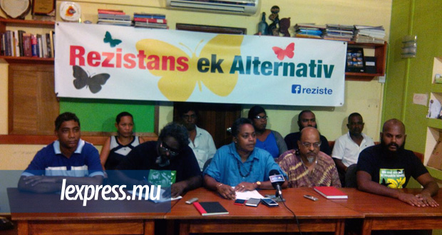 Rezistans ek Alternativ reitère son soutien au collectif Arc-en-ciel