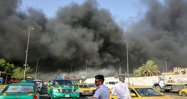 Incendie au plus grand dépôt de bulletins de vote d'Irak avant un décompte