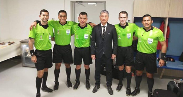 Former Mauritian referee at the World Cup