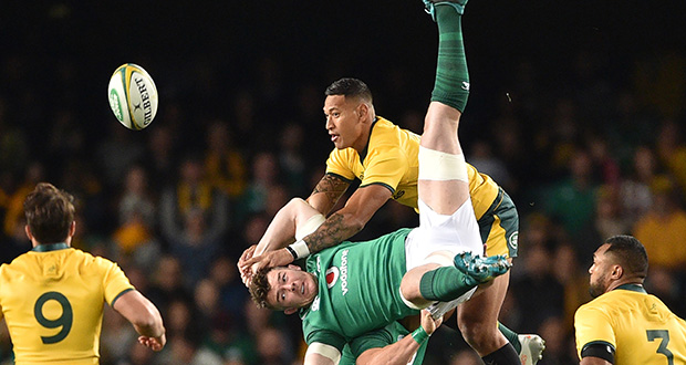 Rugby/Tournée: Suspension maintenue pour l'Australien Folau