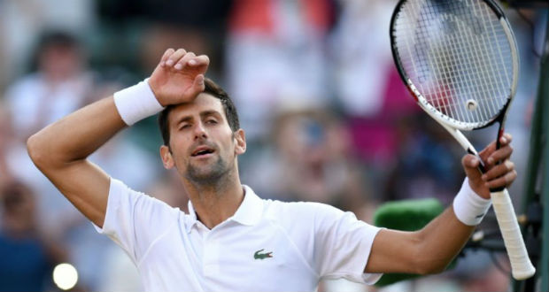 Wimbledon: Djokovic qualifié sans forcer pour le deuxième tour