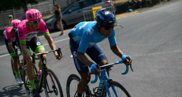 Tour de France: roues cassées et retard conséquent pour Quintana