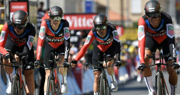 Tour de France: BMC lance Van Avermaet vers le jaune