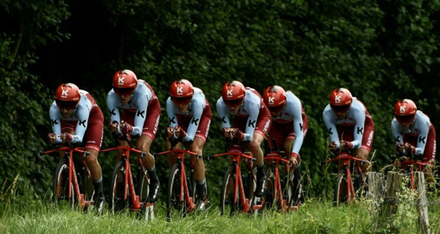 Tour de France: le contre-la-montre par équipes, «un autre sport»