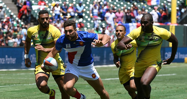 Coupe du monde de rugby à VII: promenade de santé pour les Français au 1er tour