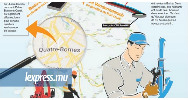 Infographie: Les répercussions des travaux du Metro Express 