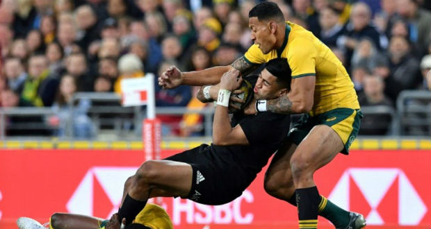Rugby Championship: la deuxième rencontre Australie/Nouvelle-Zelande se fera sans Folau et Crotty