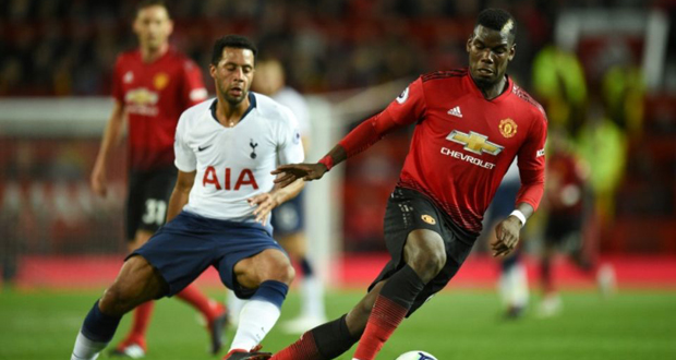 Angleterre: les joueurs de ManU «choqués» par la défaite face à Tottenham, selon Pogba