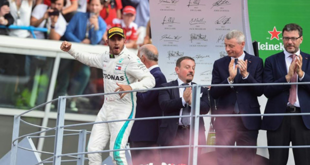 GP d’Italie: Hamilton dans le bonheur, Vettel dans l’erreur
