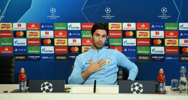 Arteta: «On a les meilleurs joueurs du monde» à Manchester City