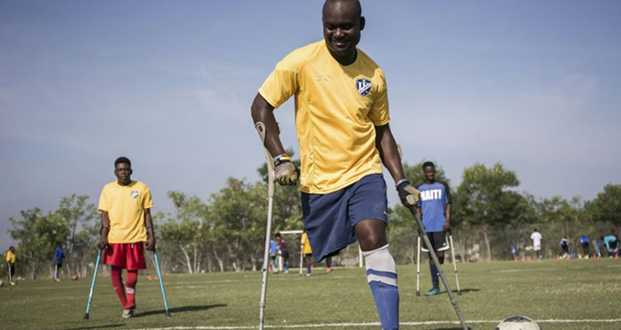 En Haïti, le foot pour amputés est source de fierté