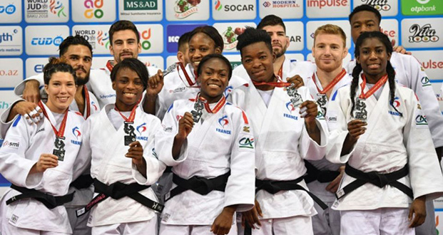 Judo: les Bleus en argent, le Japon en or évidemment