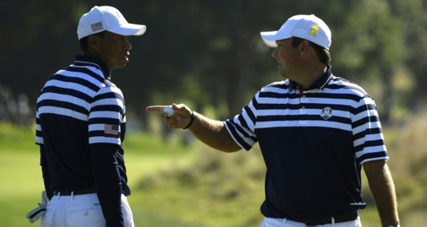 Ryder Cup: Tiger Woods associé à Patrick Reed pour la première journée
