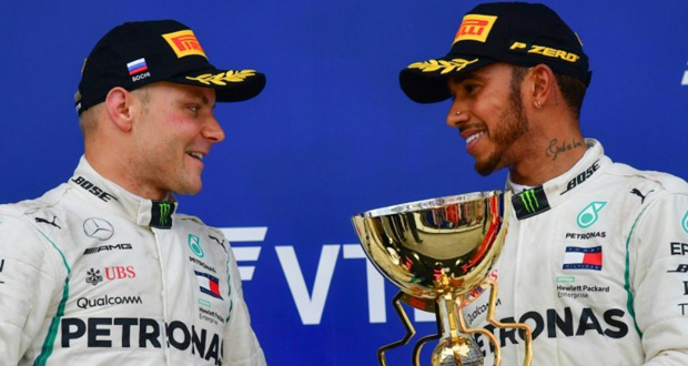 GP de Russie: Mercedes offre à Hamilton une victoire controversée