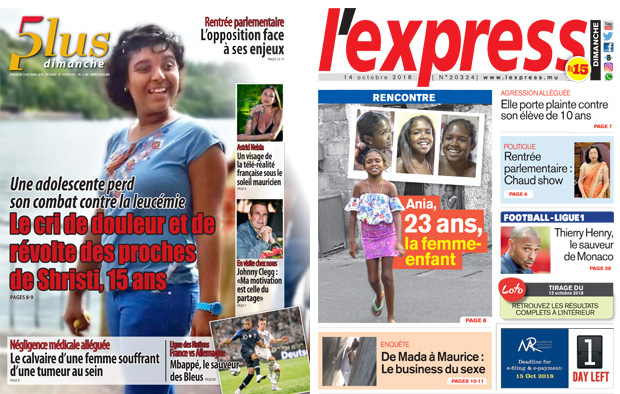 Les grands titres du dimanche 14 octobre