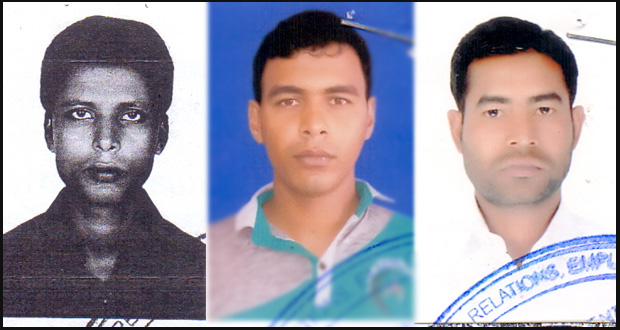 Trois Bangladais disparus