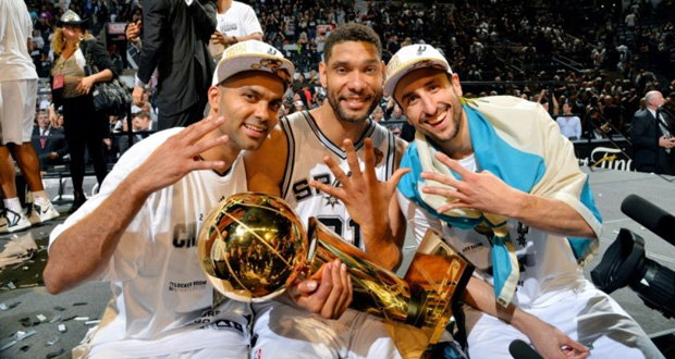 NBA: San Antonio a tourné la page dorée de son «Big Three»