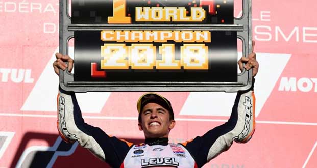 GP du Japon: Marc Marquez décroche une cinquième couronne MotoGP au panache